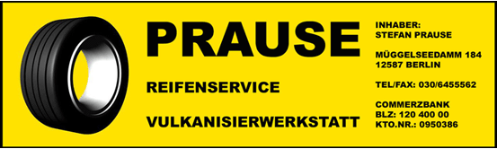 Vulkanisierwerkstatt Prause Logo